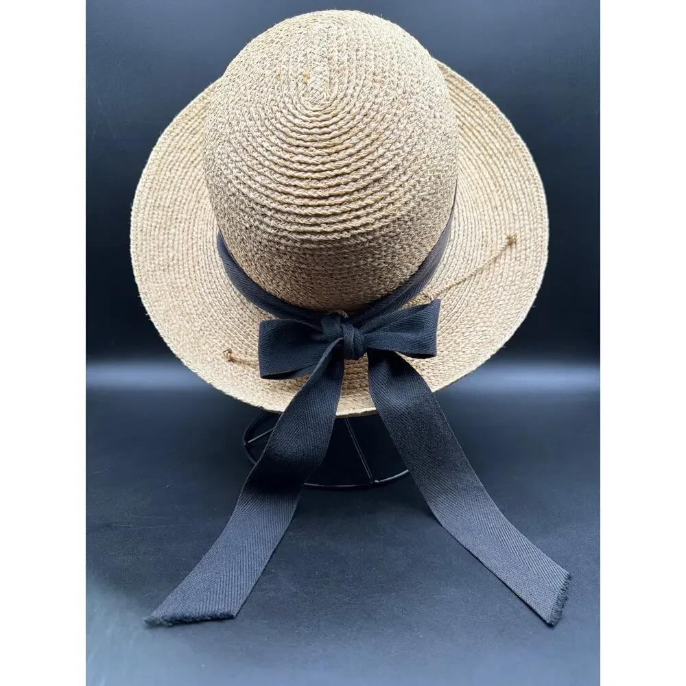Helen Kaminski Raffia Hat Women’s Small 53 cm US 6 5/8 Travel Sun Hat Australia
